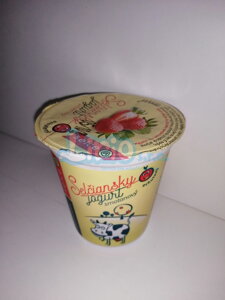 Selčiansky smotanový jogurt 145g - JAHODA