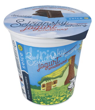 Selčiansky smotanový jogurt 145g - ČOKOLÁDA