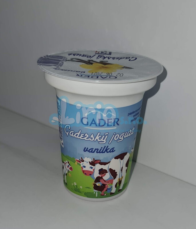 Gaderský jogurt 145g VANILKA