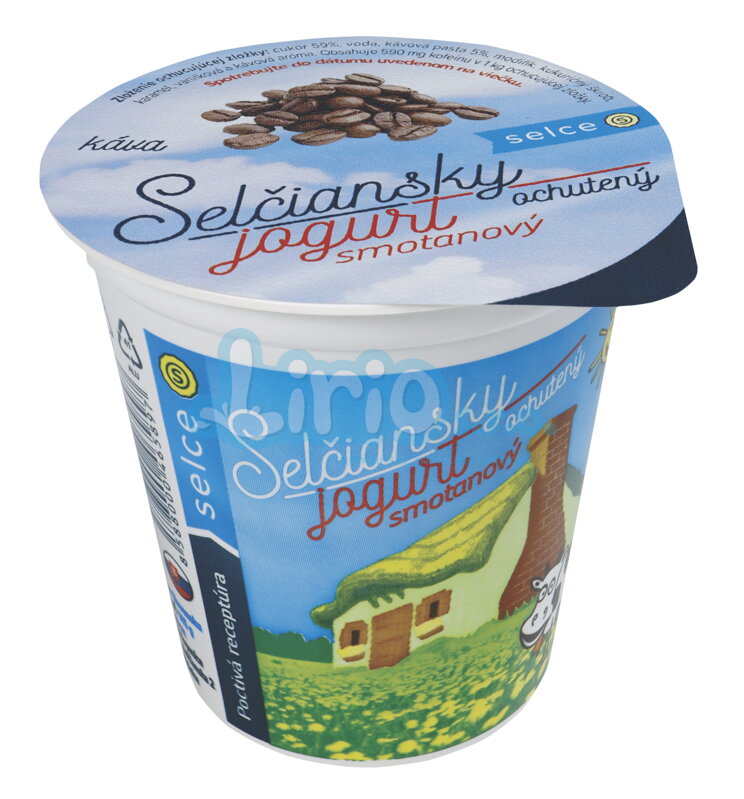 Selčiansky smotanový jogurt 145g - KÁVA