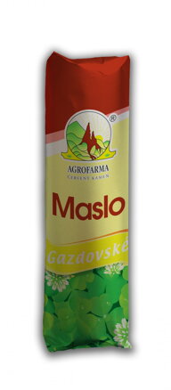 Gazdovské maslo 250g - valček