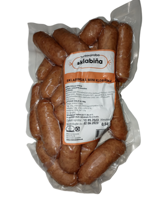 Sklabinské mini klobásky cca 400g