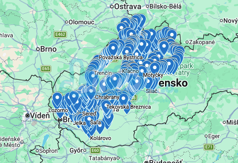 Predstavujeme novú mapu