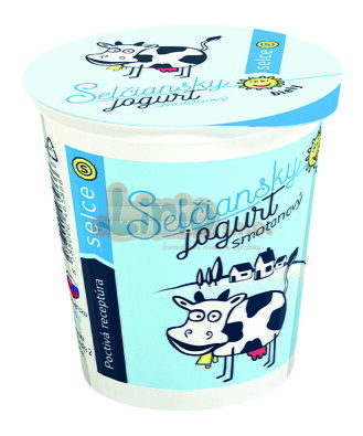 Selčiansky smotanový jogurt biely 145g