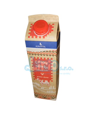 Čerstvé mlieko 1l 3,5 %