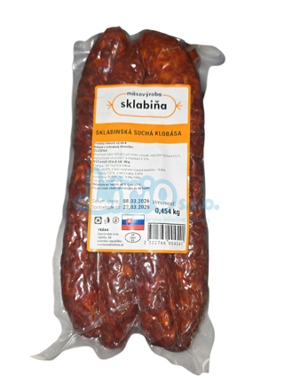 Sklabinská suchá klobása cca 400g