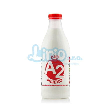 BIO A2 čerstvé mlieko 1l 3,5 % 