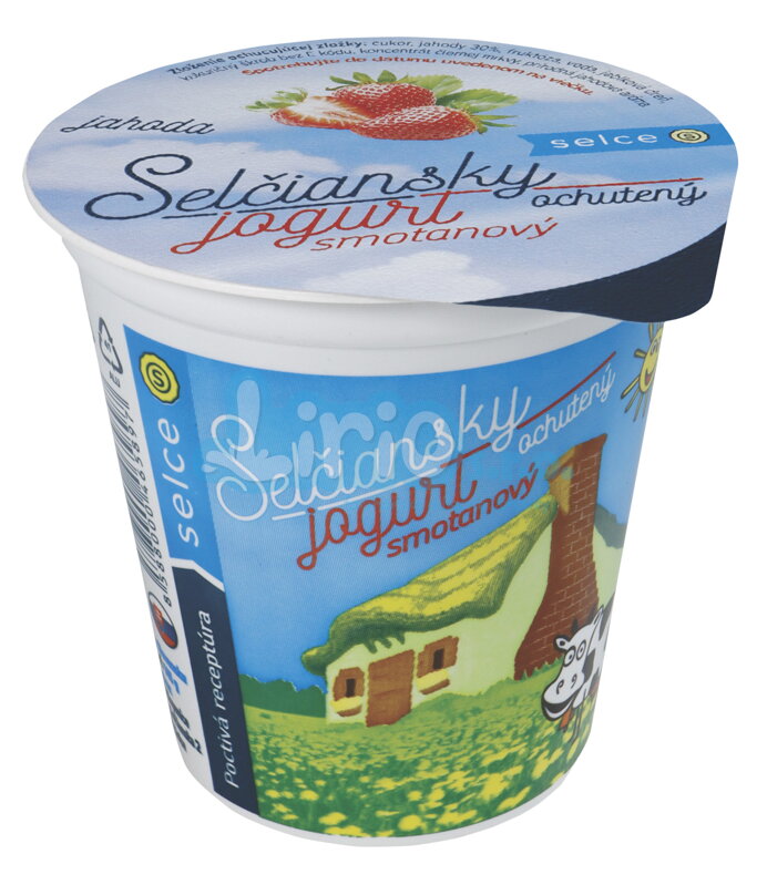Selčiansky smotanový jogurt 145g ochutený