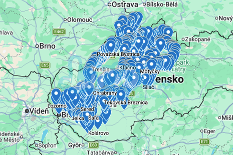 Predstavujeme novú mapu