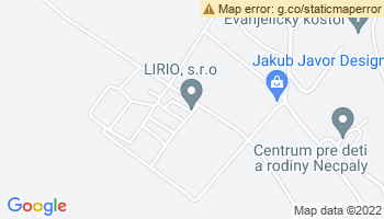 Google map: Pod Juhom 6477, Trenčín